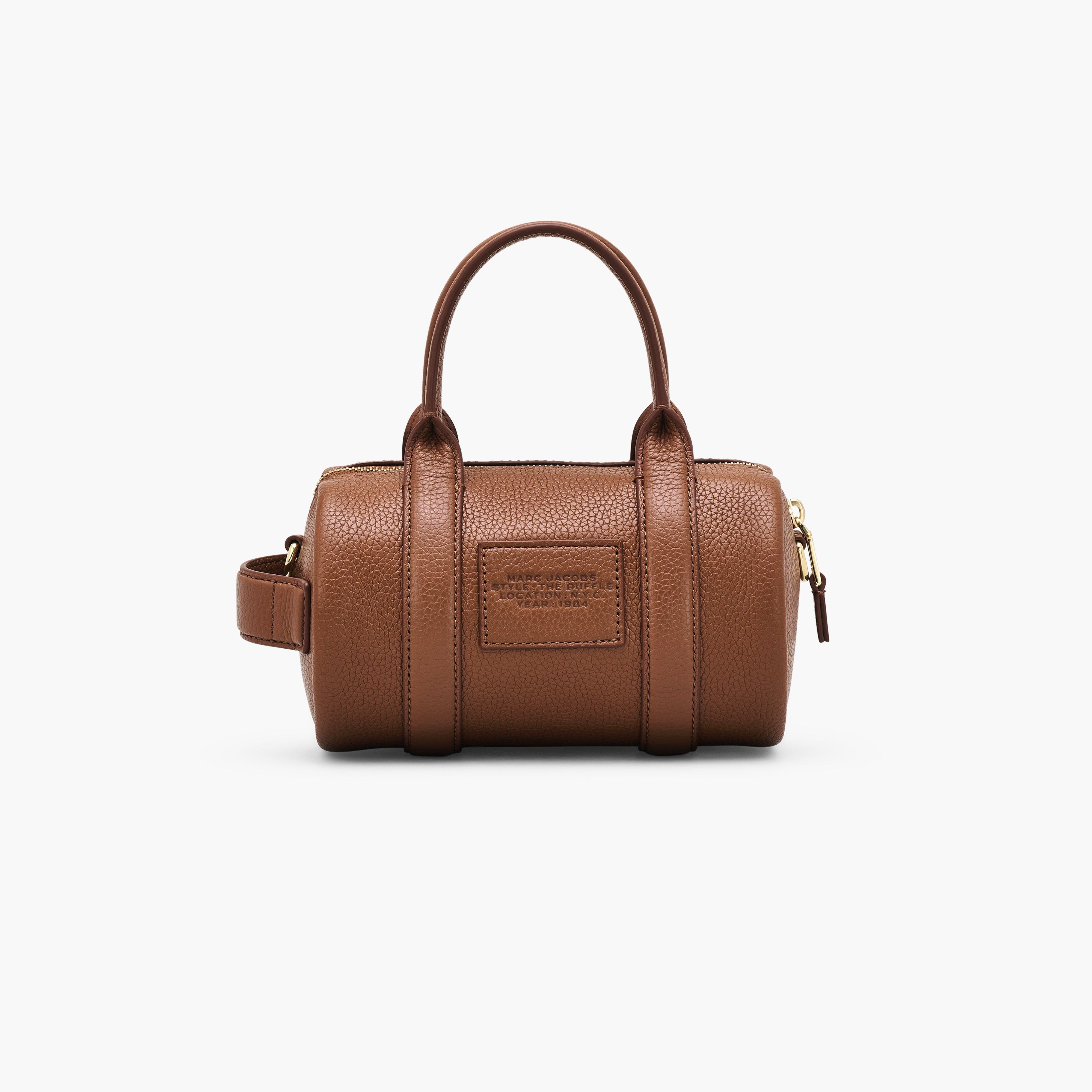 Marc Jacobs THE LEATHER MINI DUFFLE BAG REVERSIBLE