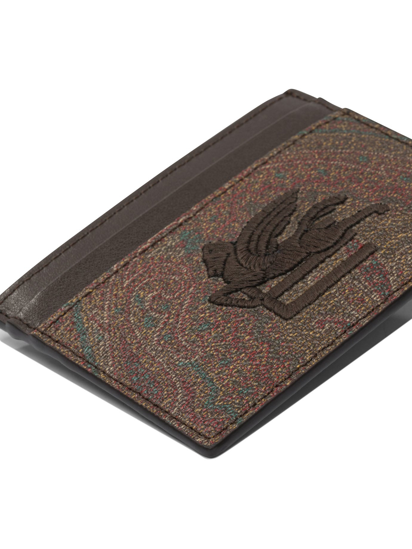 Etro "arnica" Card Holder With Pegasus - 4
