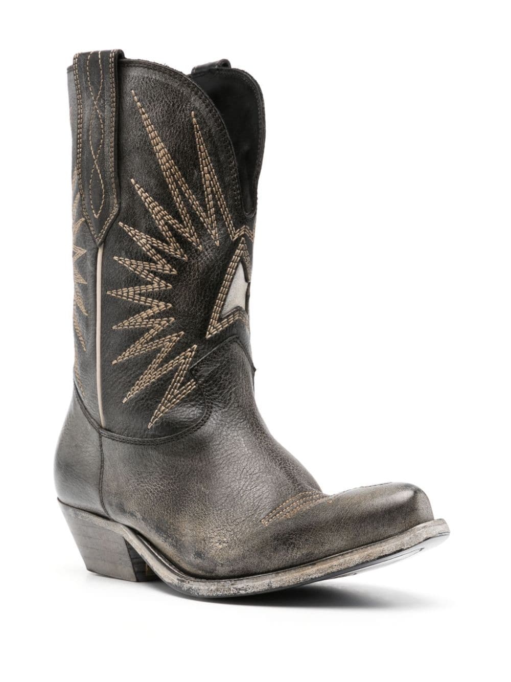 Wishstar leather western boots - 2
