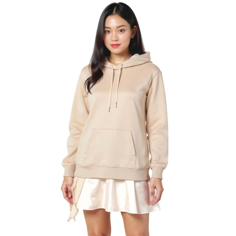 3.1 Phillip Lim Hoodie Combo Dress With Satin Skirt outlook