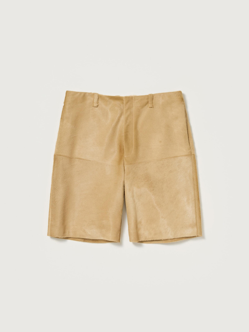 CALF HAIR SHORTS 1