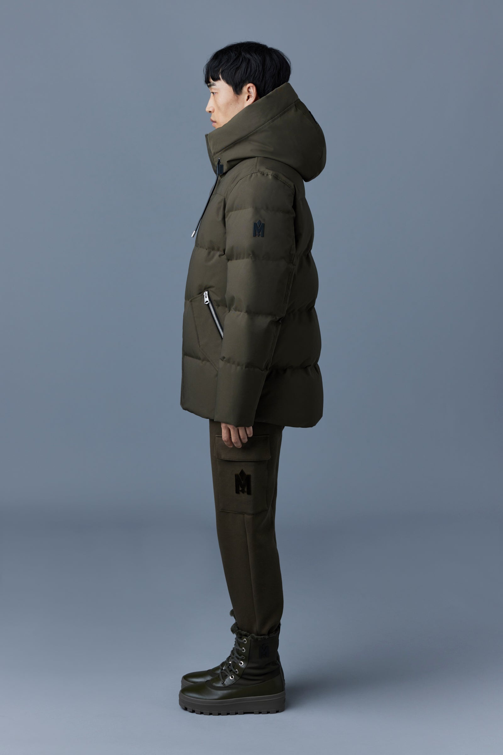 GRAYDON 2-in-1 lustrous light down jacket - 3