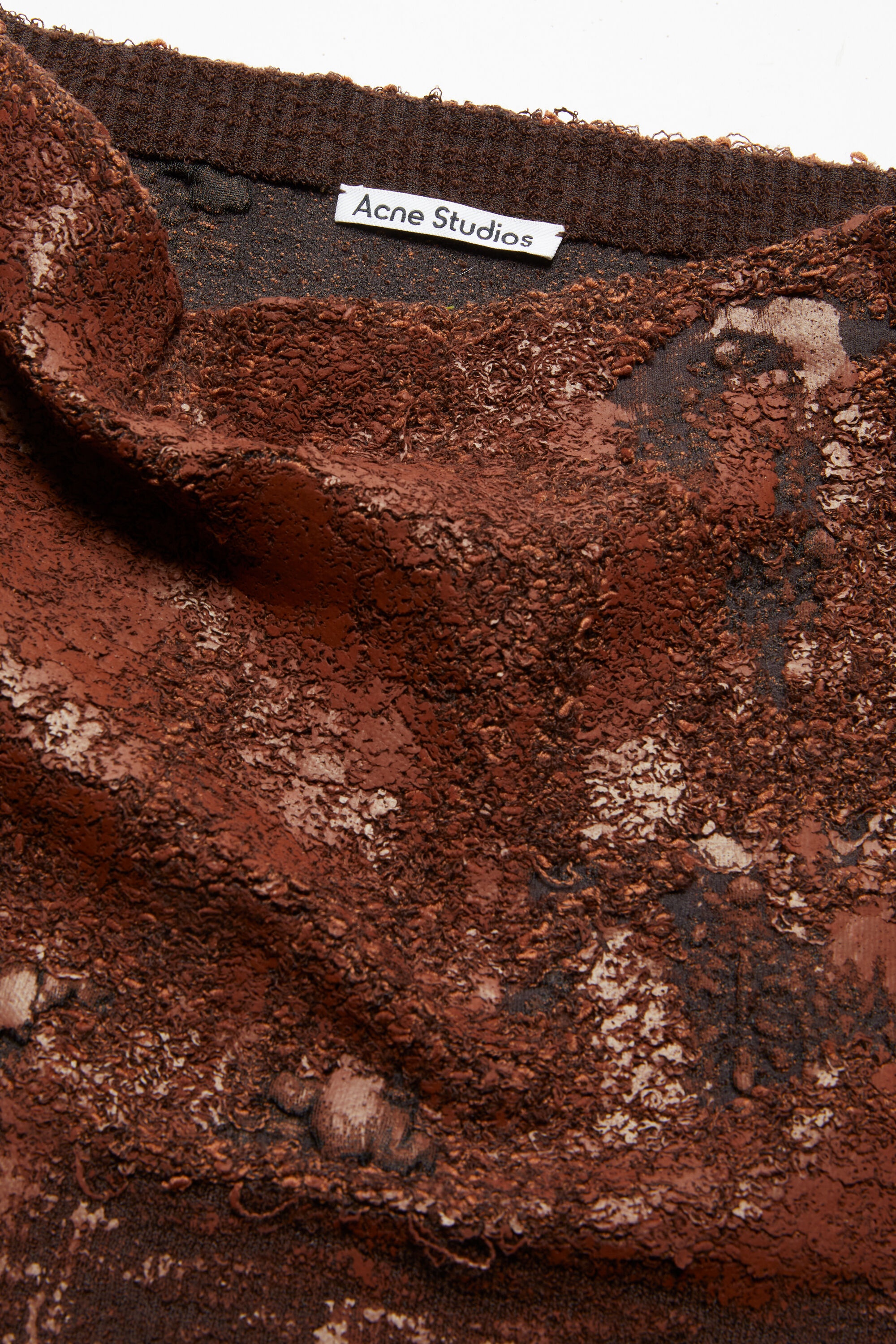 Mini woven skirt - Rust brown - 6
