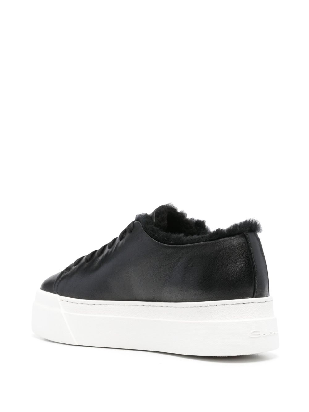leather sneakers - 3