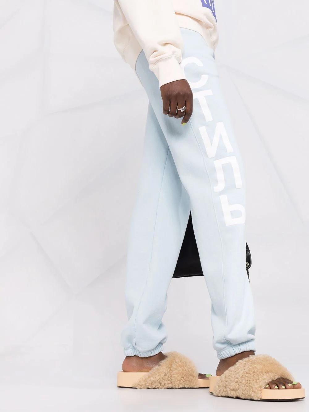 СТИЛЬ-logo track pants - 3