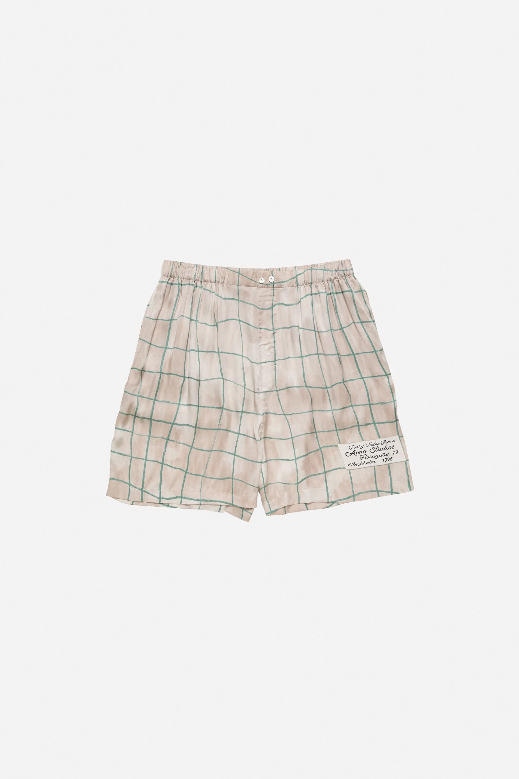 Check Shorts - Pink/grey - 6