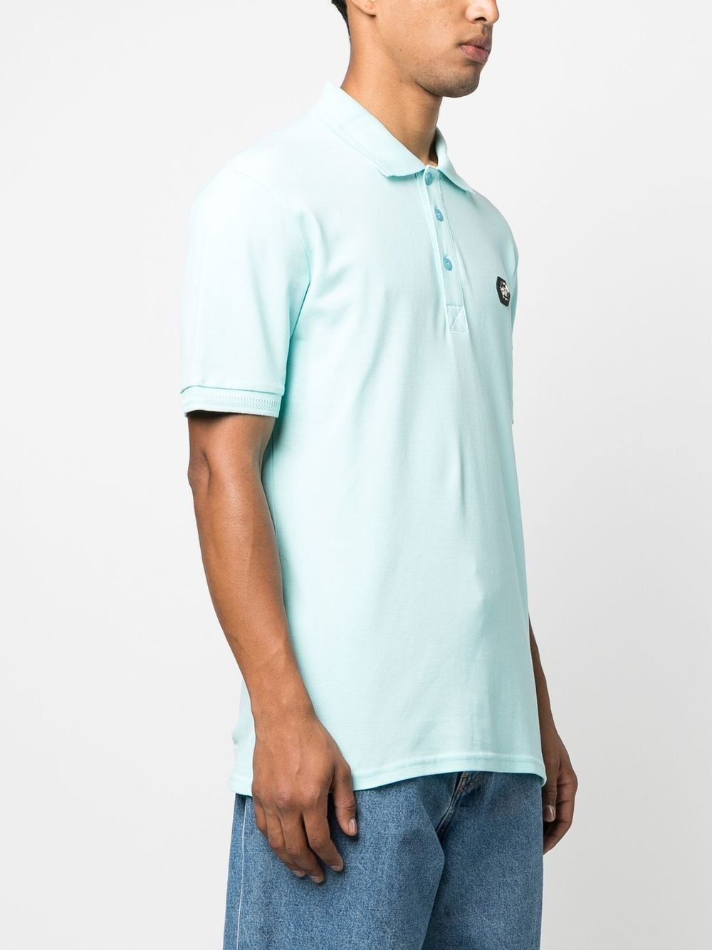 Skull and Bones cotton polo shirt - 3