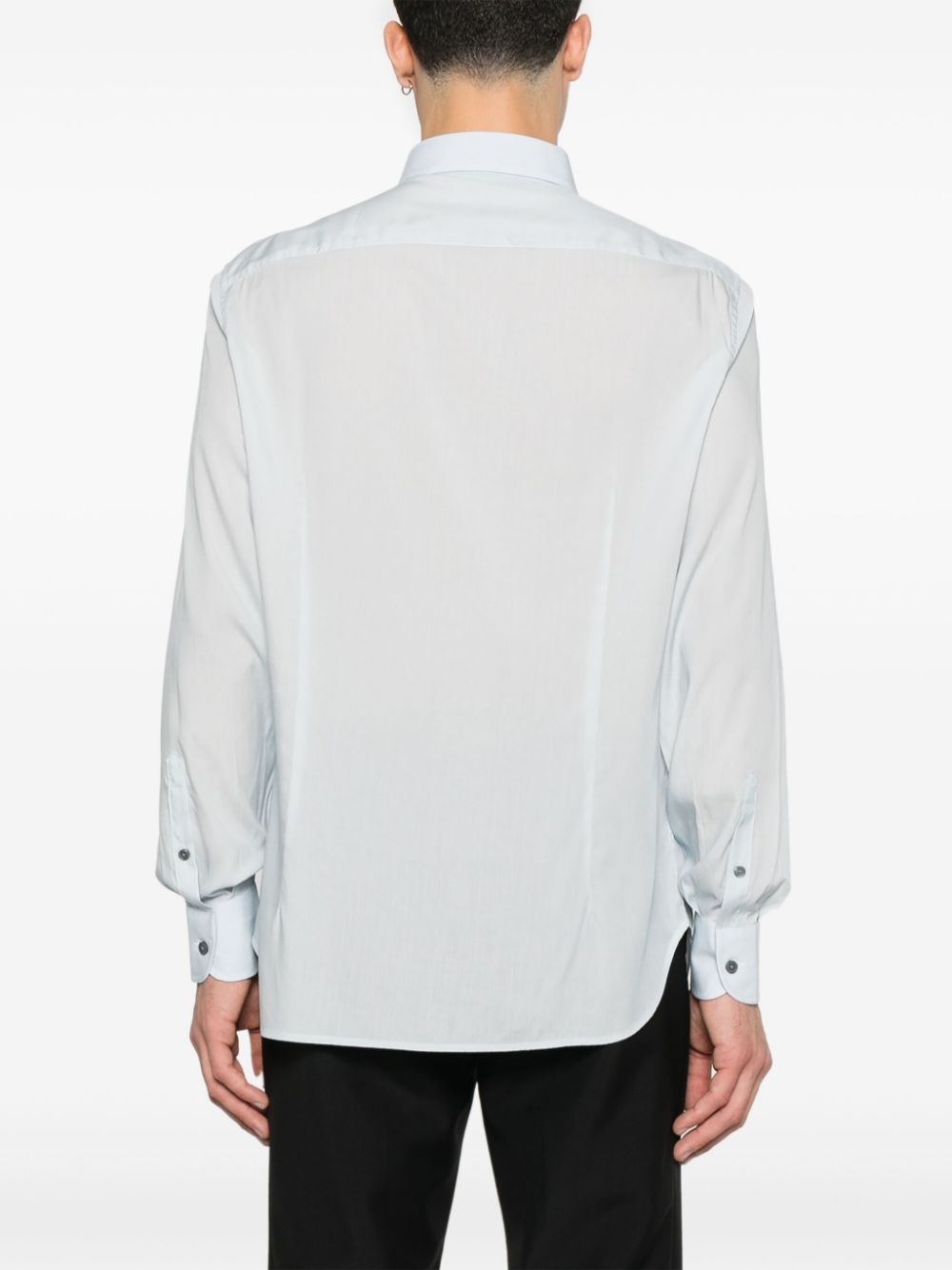 pinstripe shirt - 4