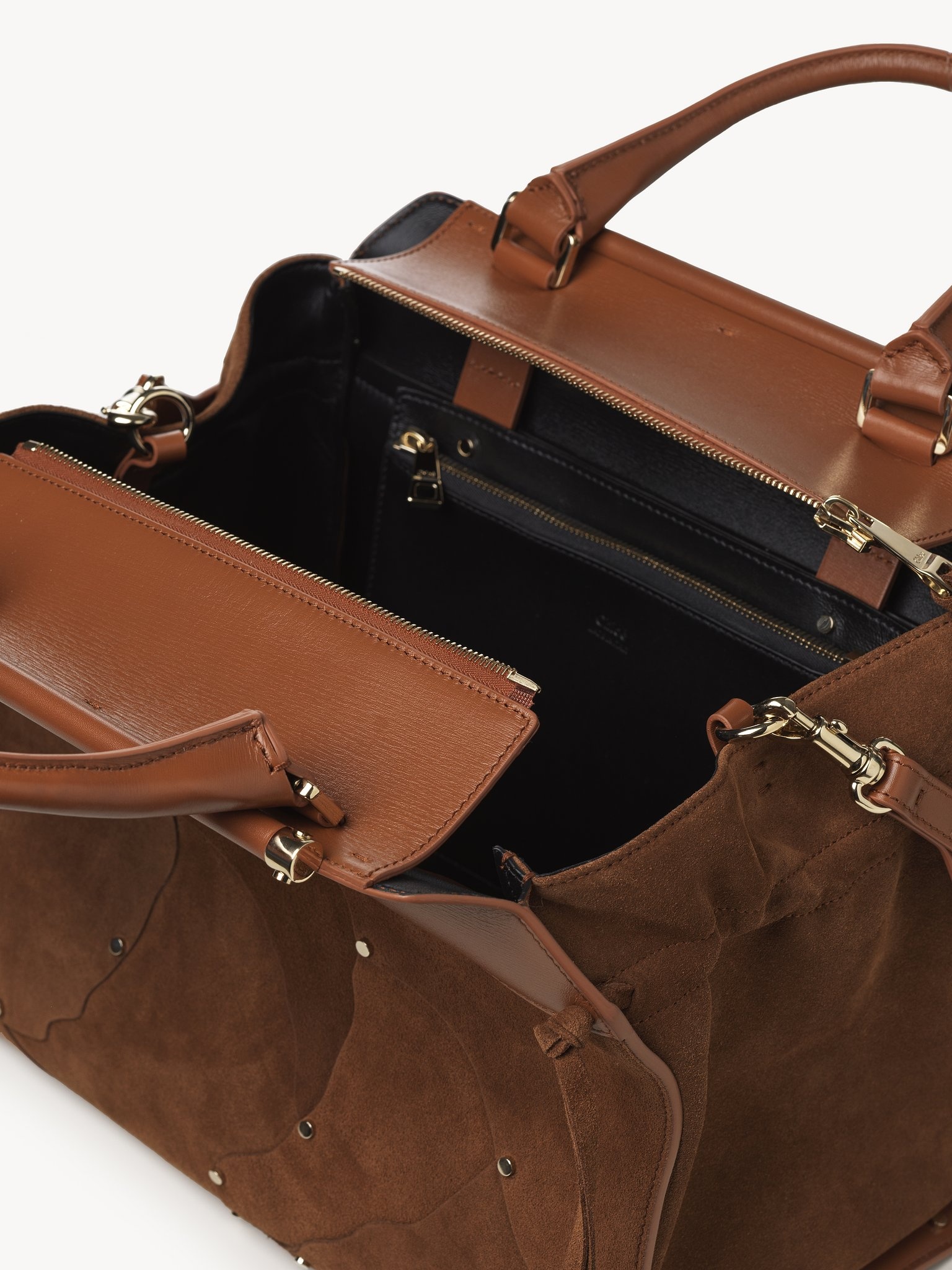 Chloé STEPH MEDIUM DOUBLE CARRY BAG | REVERSIBLE