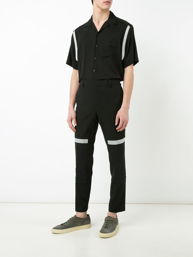 Lanvin contrast tailored trousers outlook
