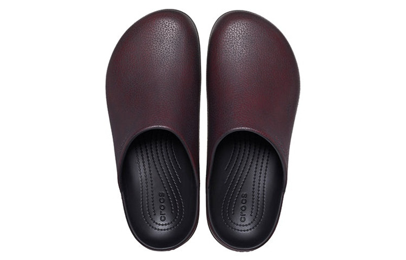 crocs Crocs Dylan Burnished Clogs 'Dark Cherry' 209517-6WD outlook