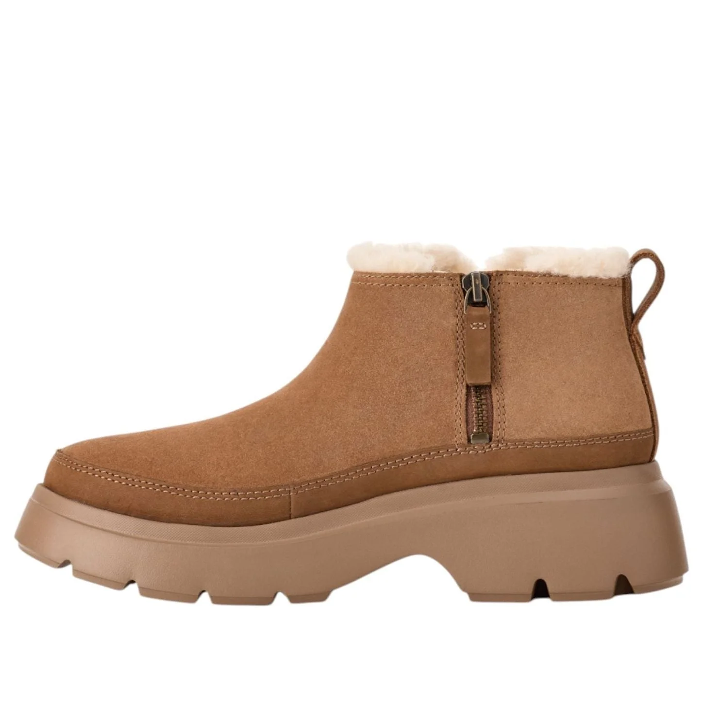 (WMNS) UGG Calimuze Ultra Mini Slip On-Snow Boots 'Chestnut' 1174495-CHE - 1