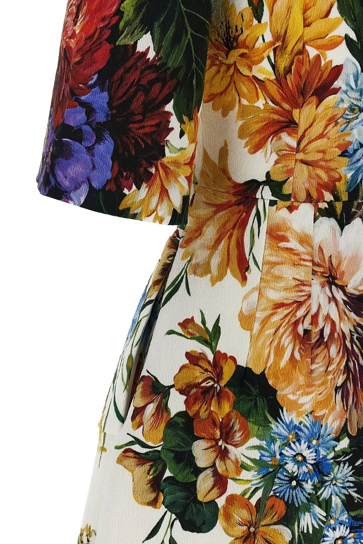Dolce & Gabbana Women Floral Bouquet Printed Dress - 4