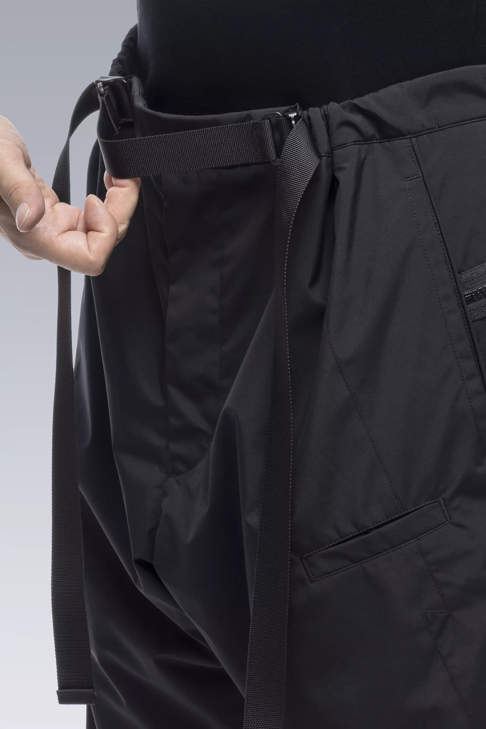 P53-WS 2L Gore-Tex® Windstopper® Insulated Vent Pants Black - 17
