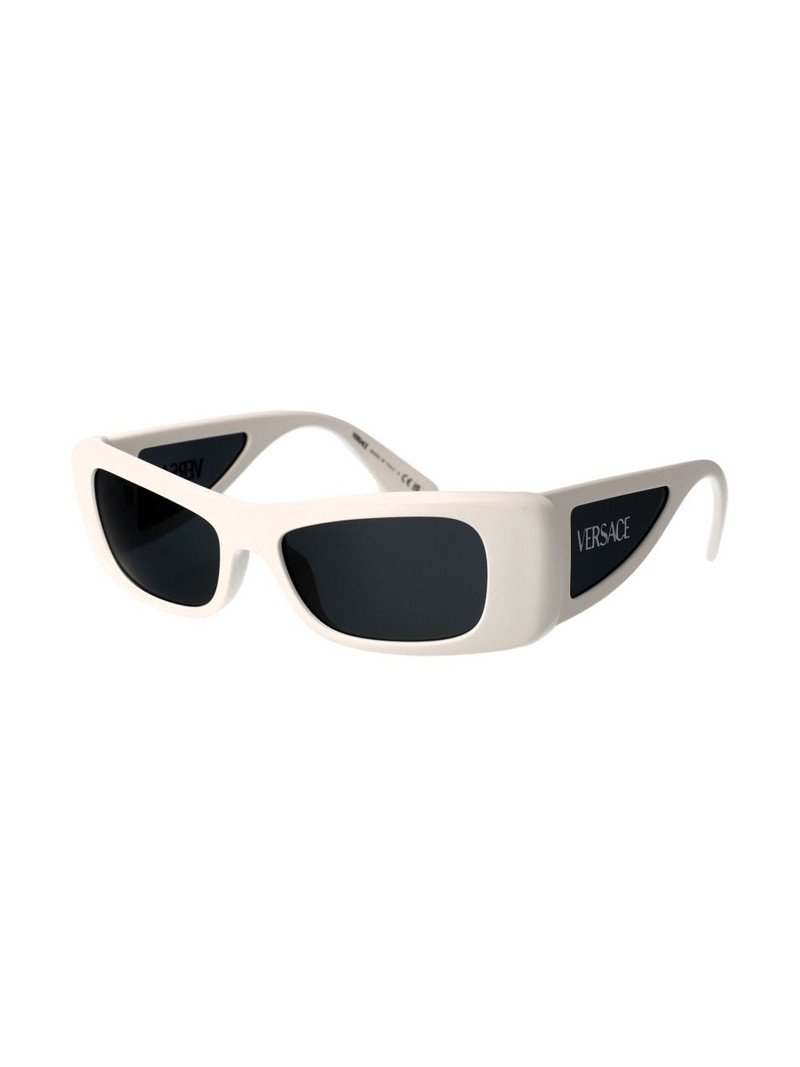 VERSACE rectangle-frame sunglasses outlook