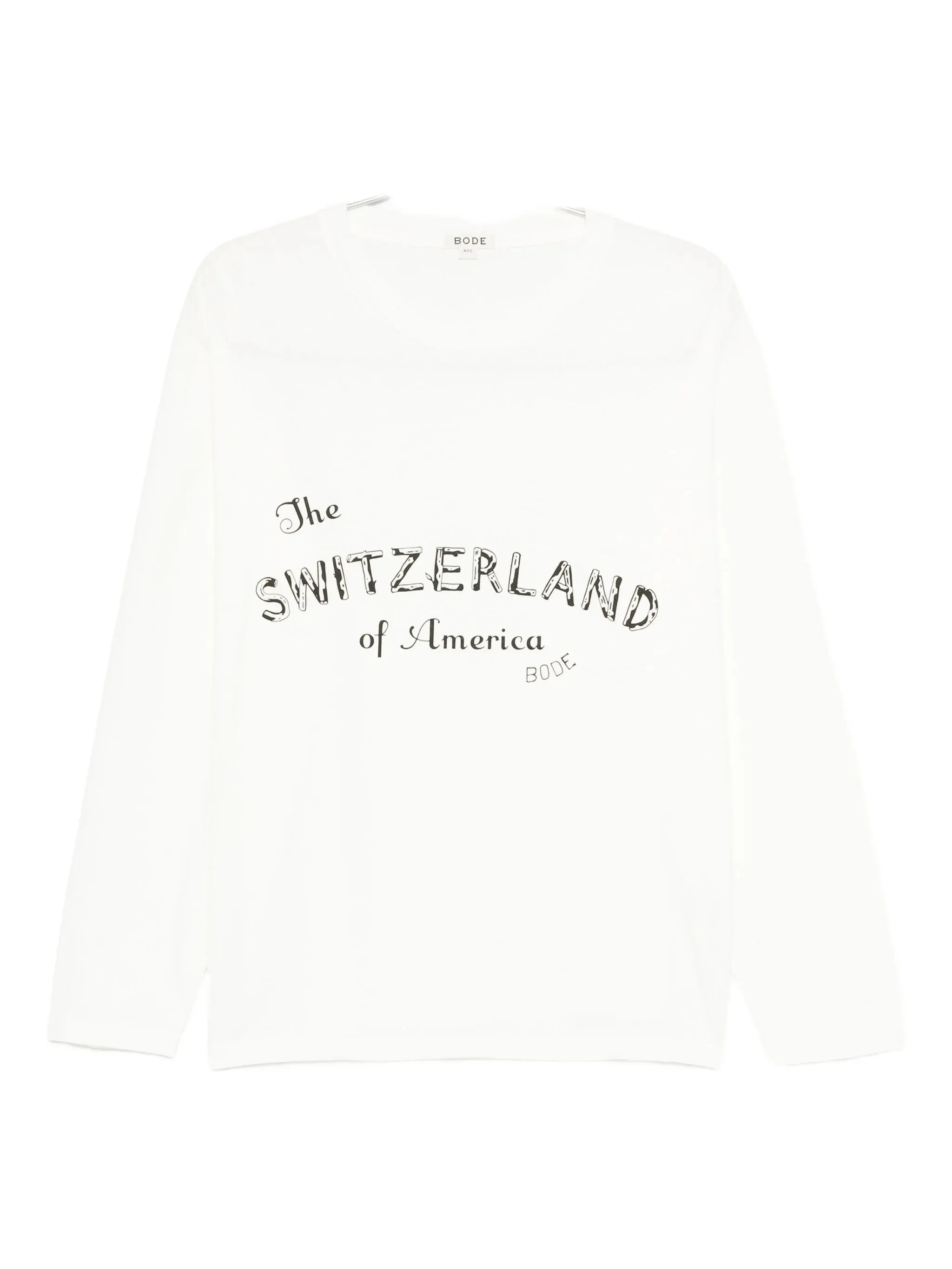 Bode Graphic-print Long-sleeve T-shirt - 1