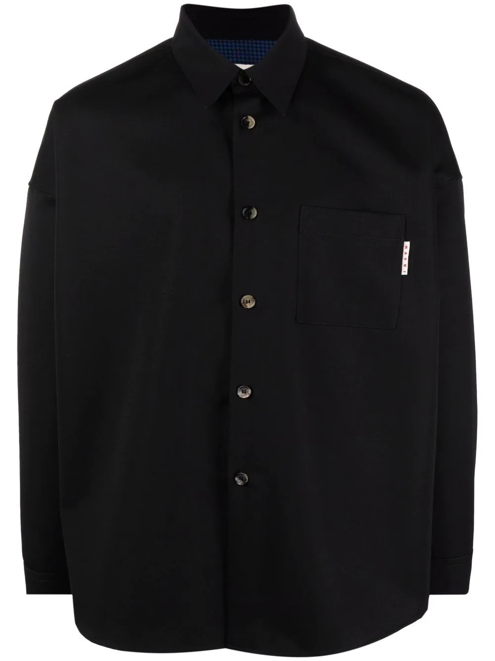 long-sleeve button-up shirt - 1