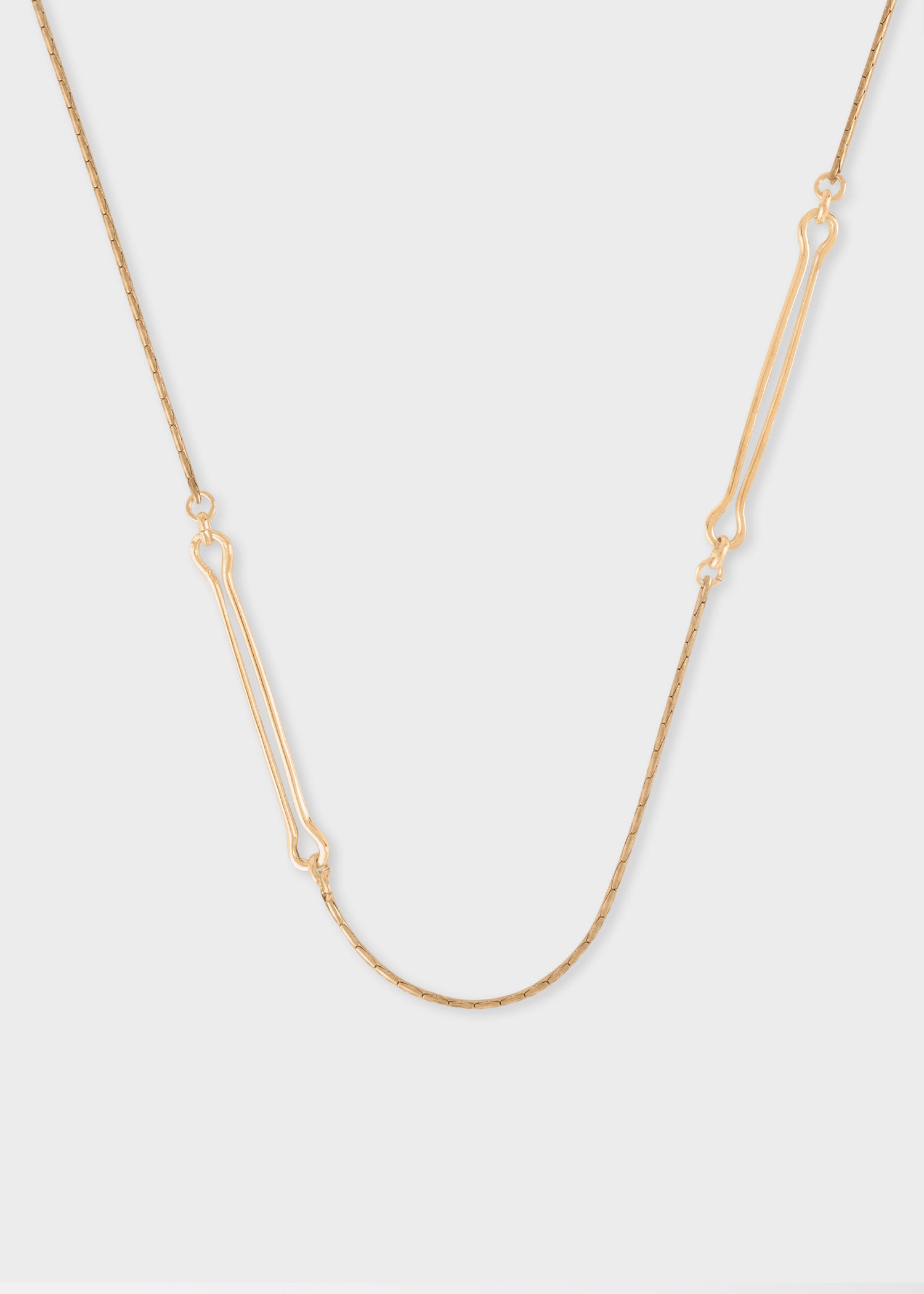 'Iliana' Long Link Necklace by Helena Rohner - 1