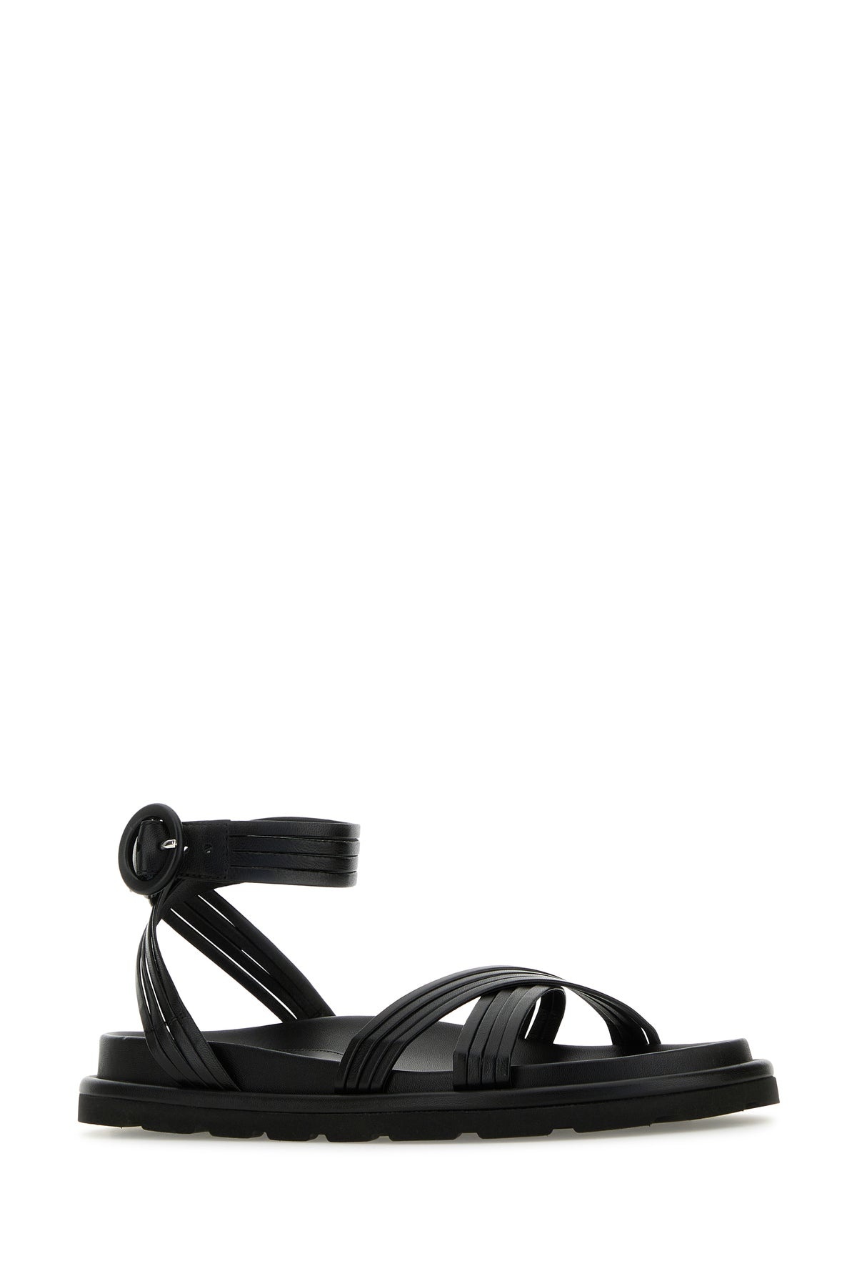 Black nappa leather Lianne sandals - 2