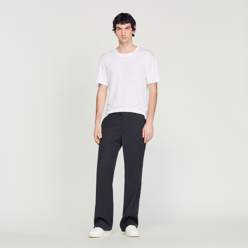 Sandro Linen T-shirt outlook