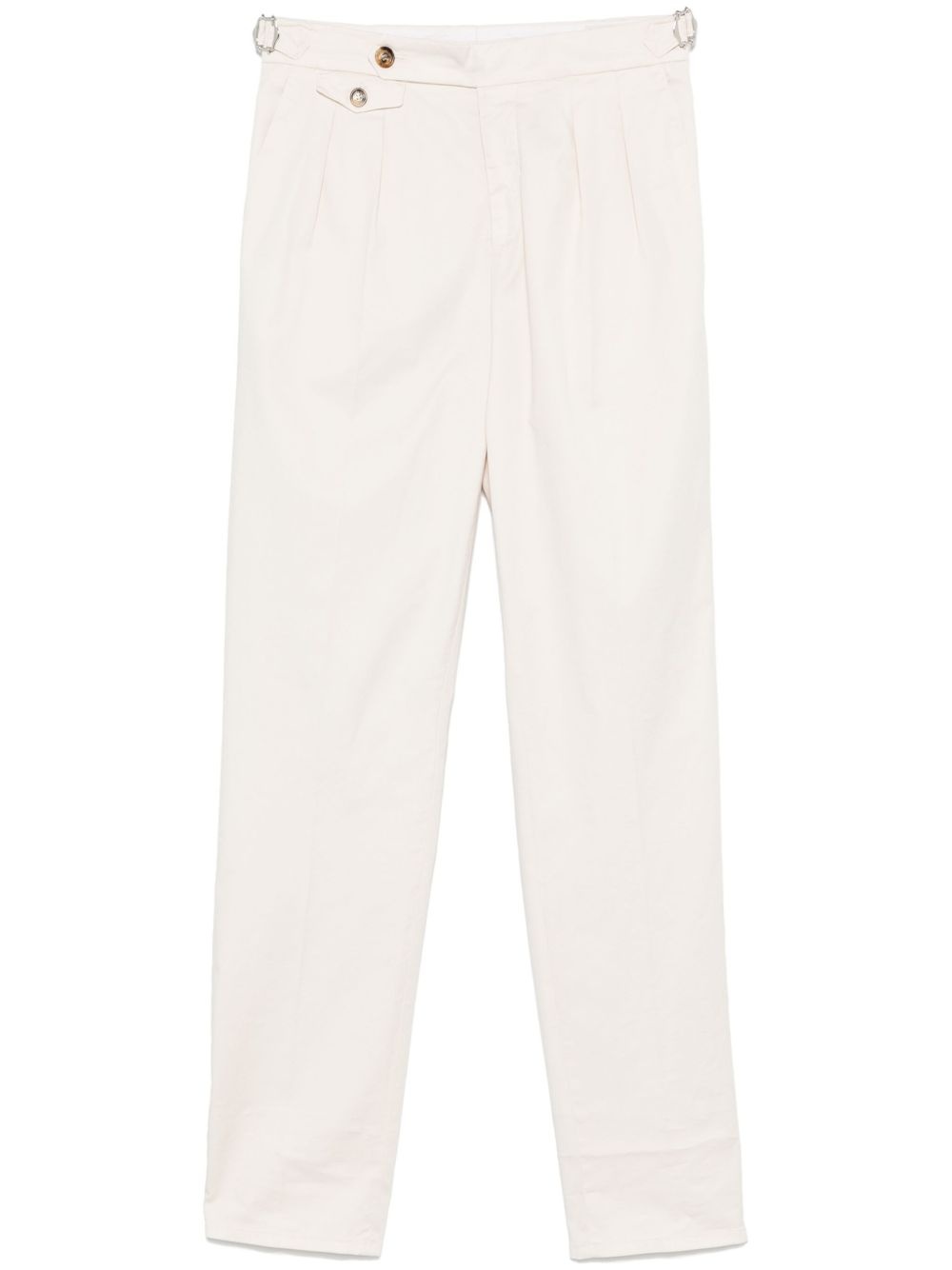 pleated trousers - 1