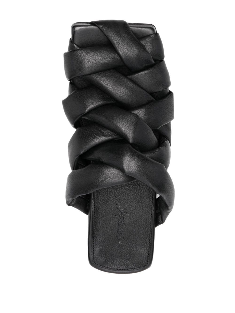 square toe 40mm sandals - 4