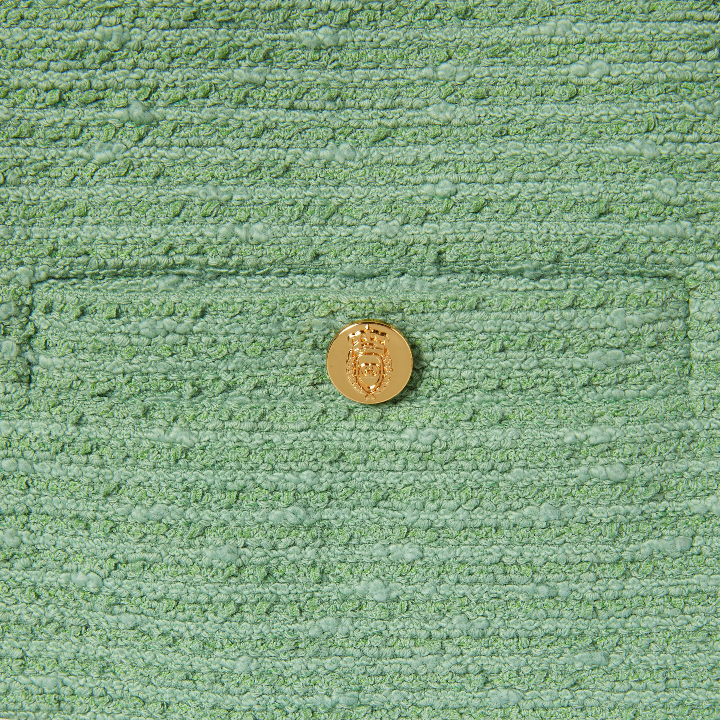 Cotton bouclé mini dress - 8