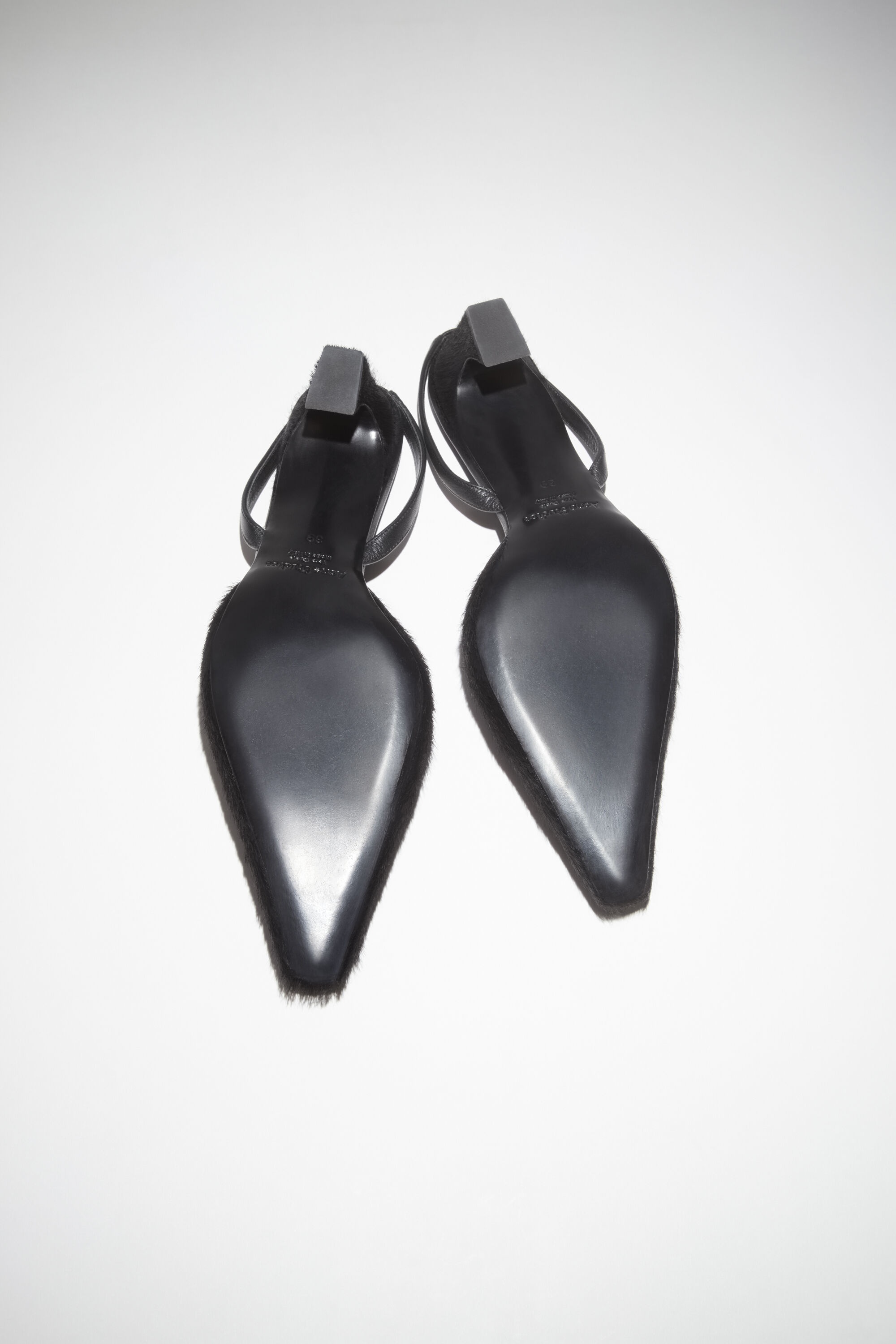 Slingback shoes - Black - 4