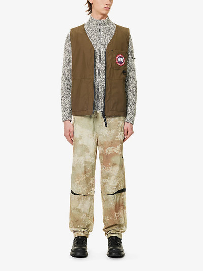 Canada Goose Canmore logo-patch regular-fit woven vest outlook