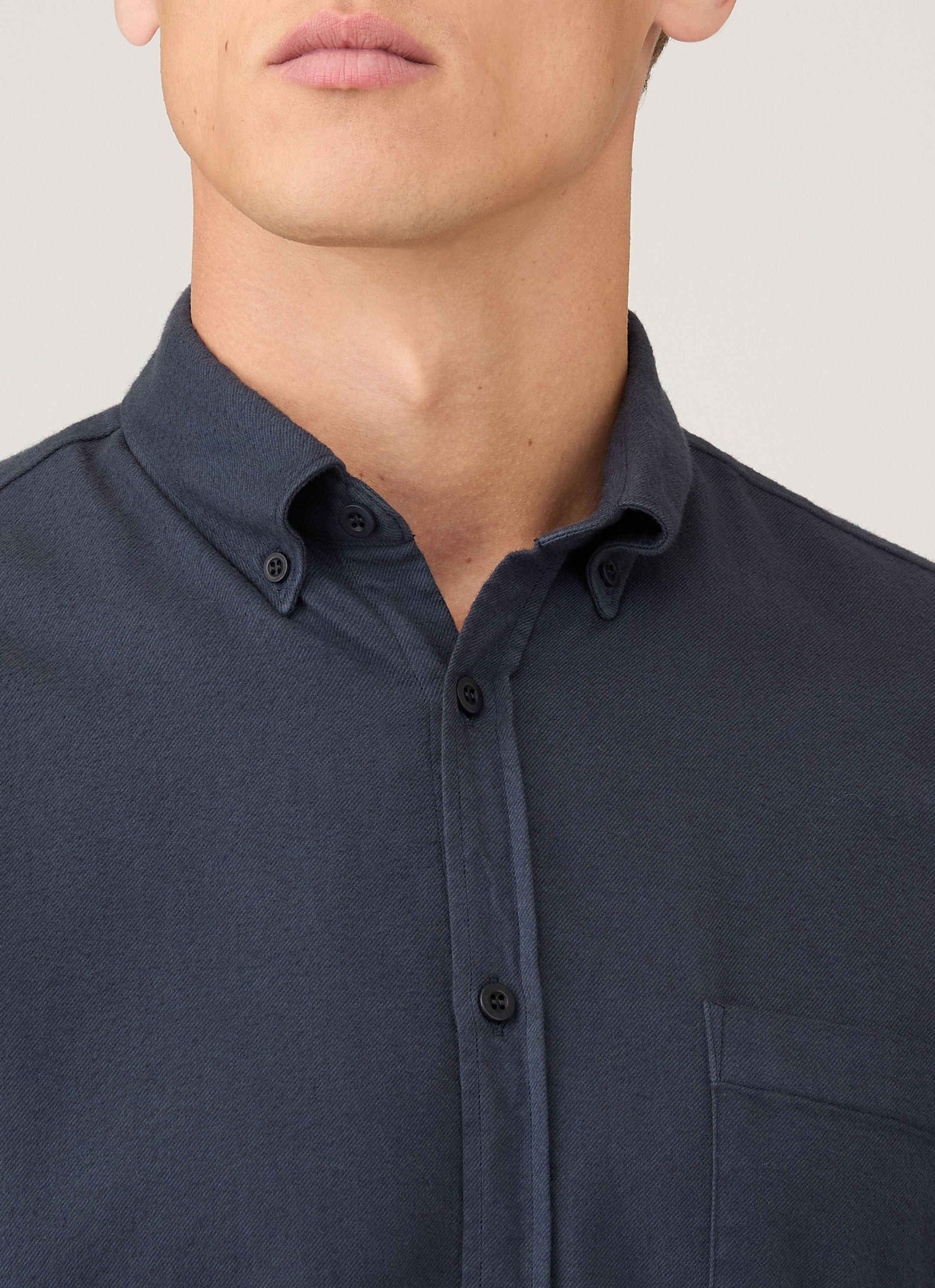Button Down Flannel Shirt - 6