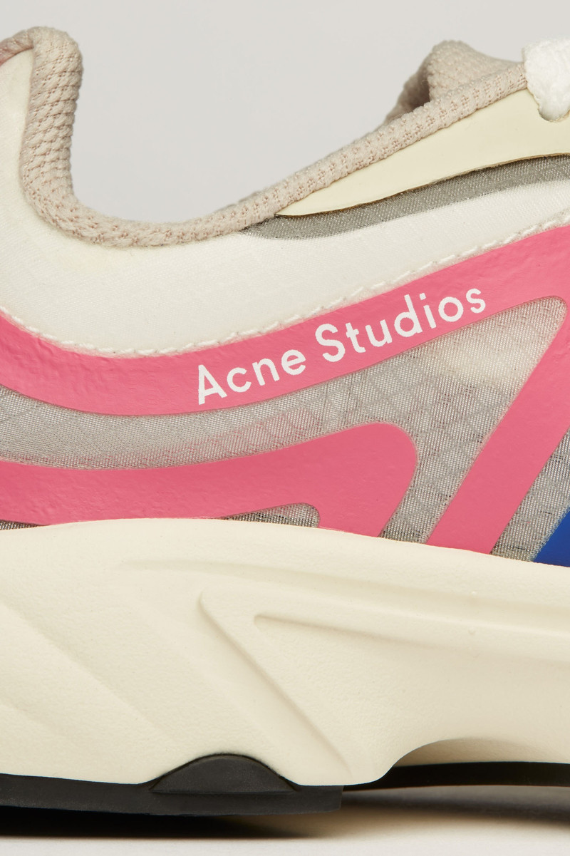 Trail sneakers white/blue/pink 5