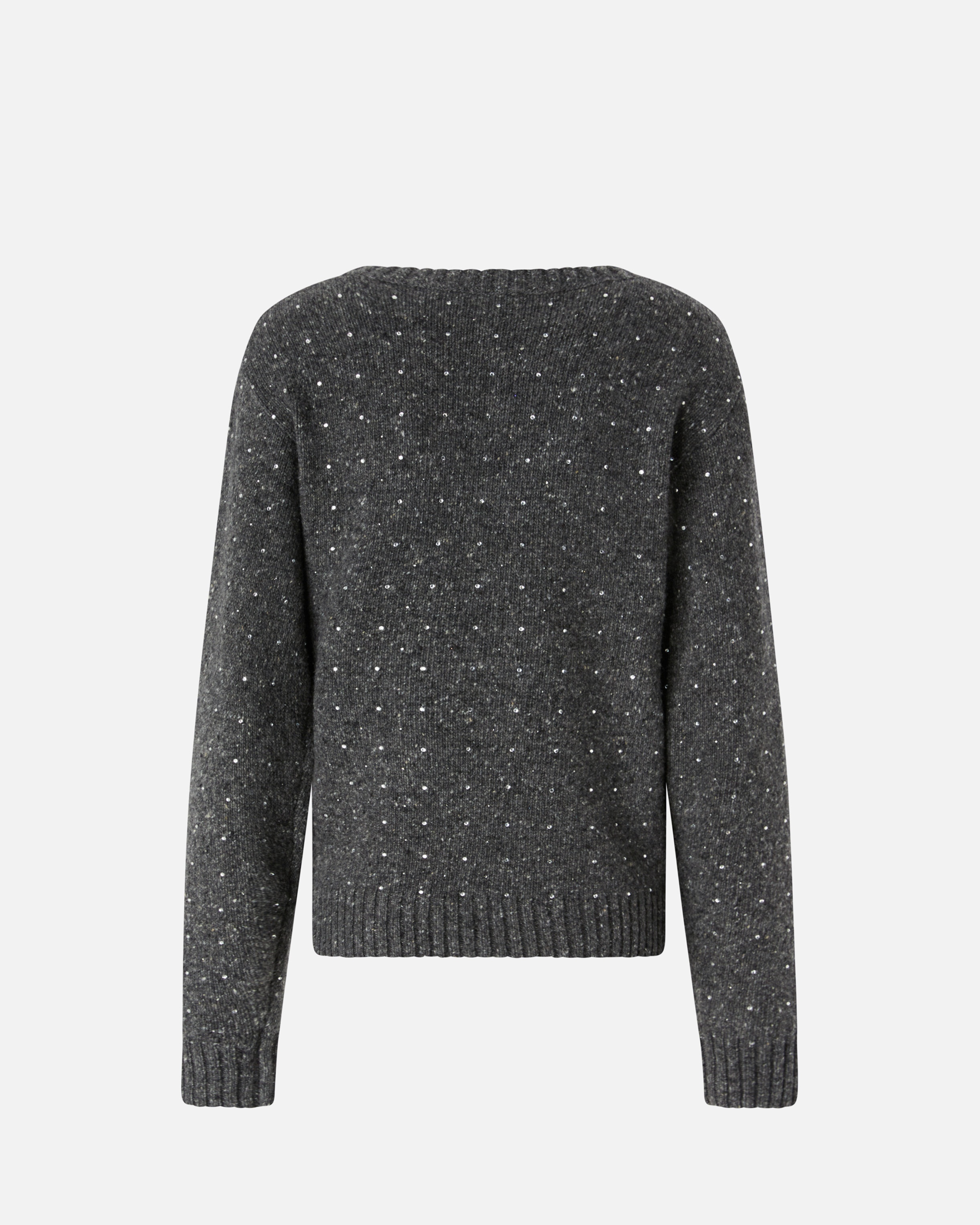 ALPACA-BLEND SWEATER WITH RHINESTONES - 6