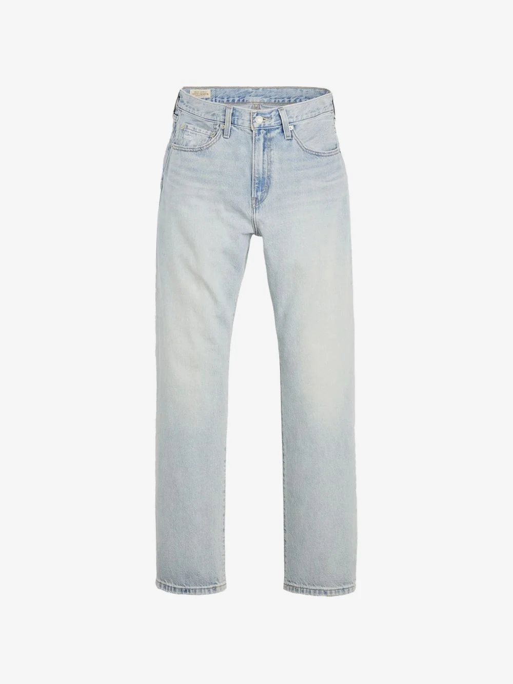 Easy Dad faded-effect straight-leg jeans - 1