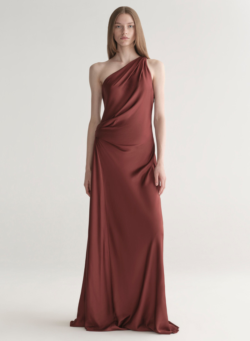A.L.C. Aster Satin One Shoulder Gown outlook
