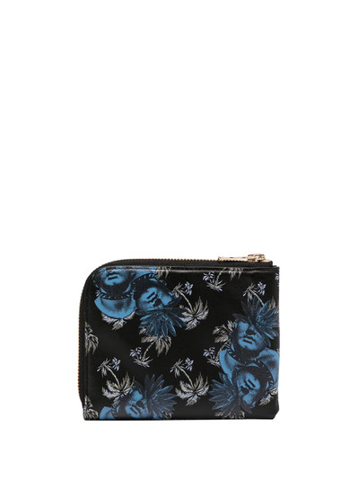 UNDERCOVER graphic-print leather wallet outlook