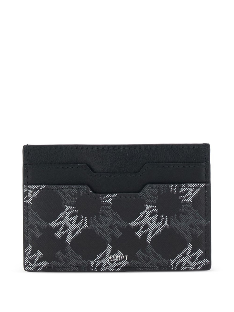 AMIRI patterned logo cardholder outlook