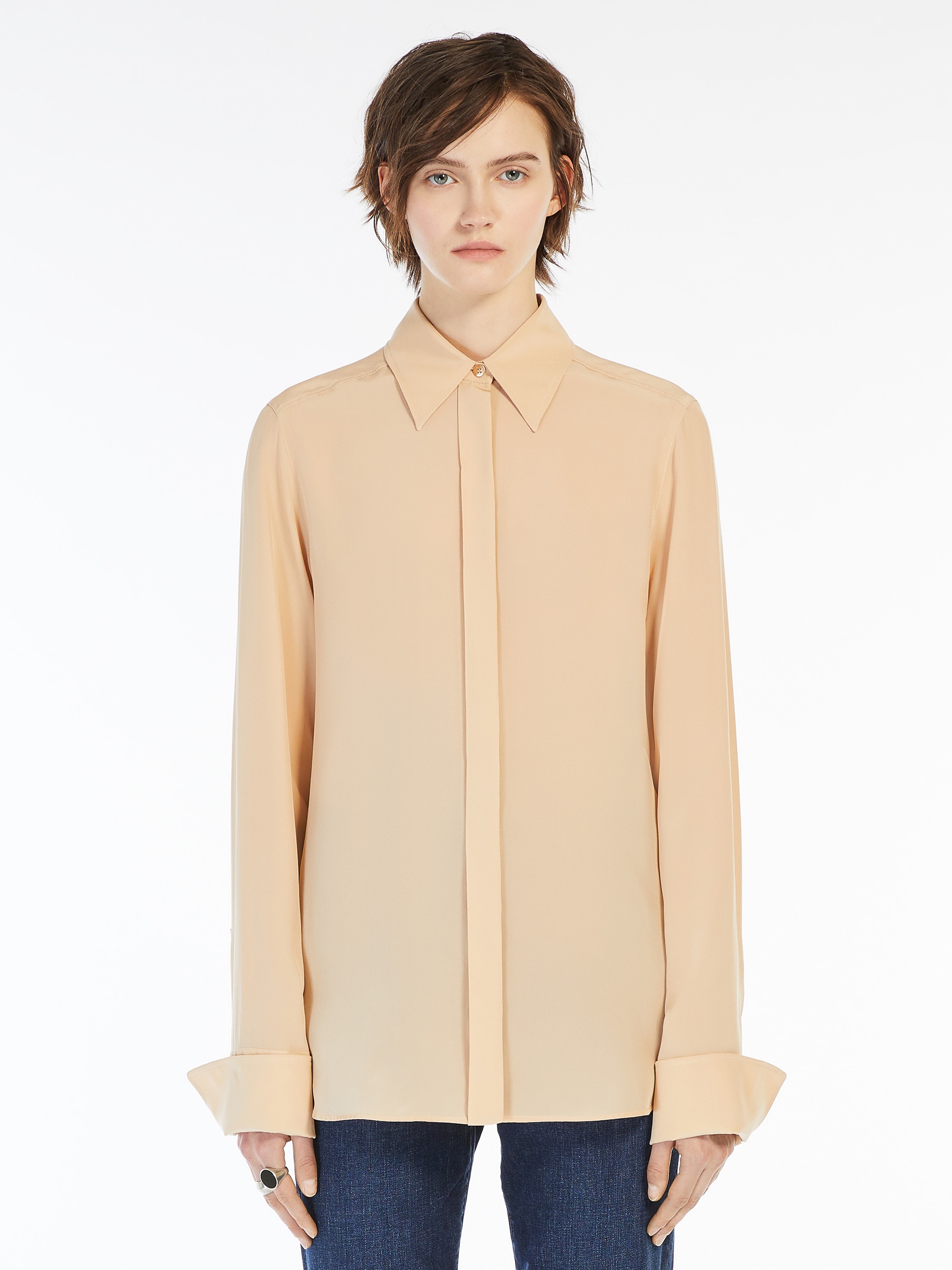 LELIA Slim-fit silk shirt - 3