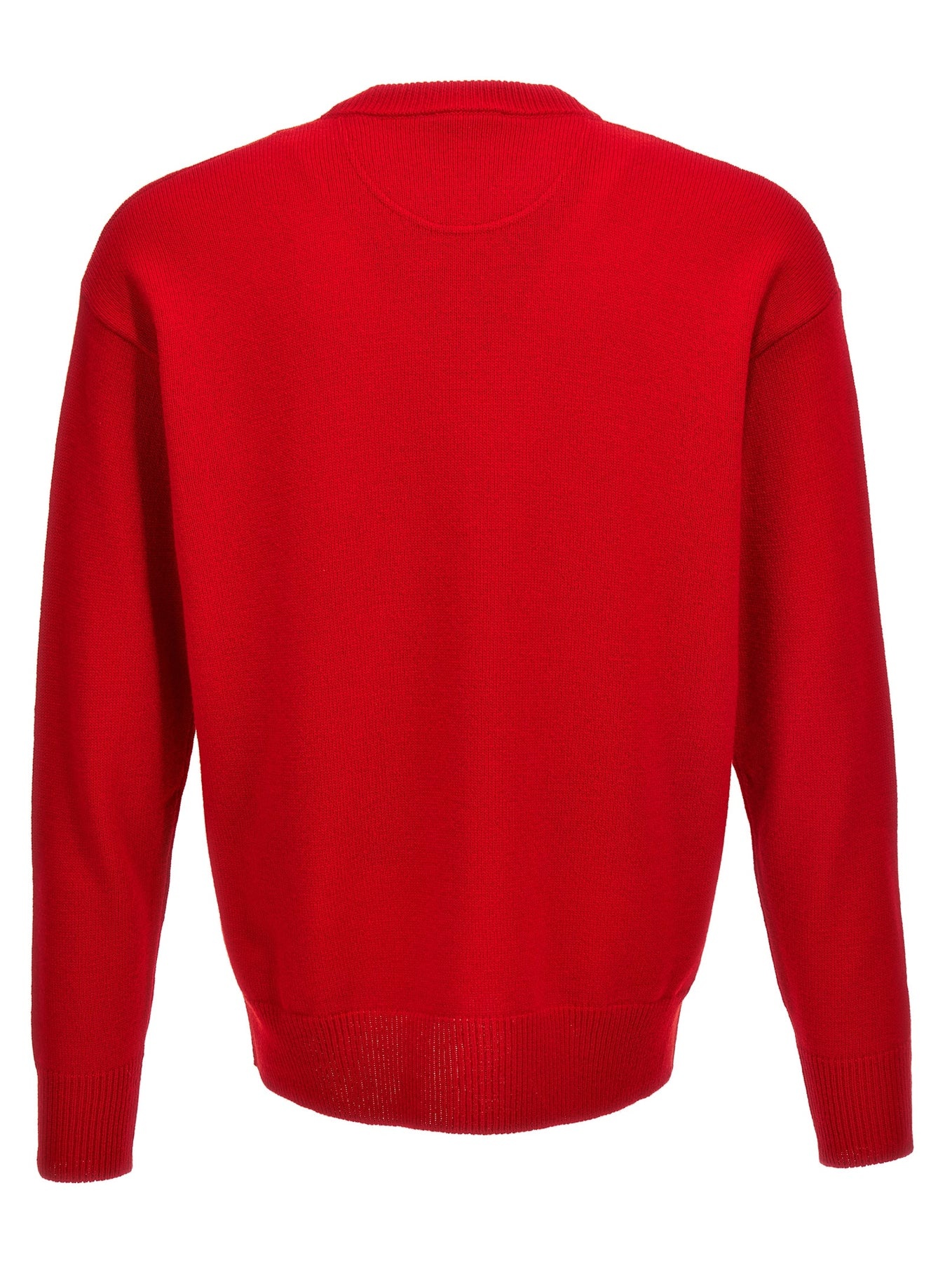 Valentino Logo Embroidery Sweater Sweater, Cardigans Red - 2