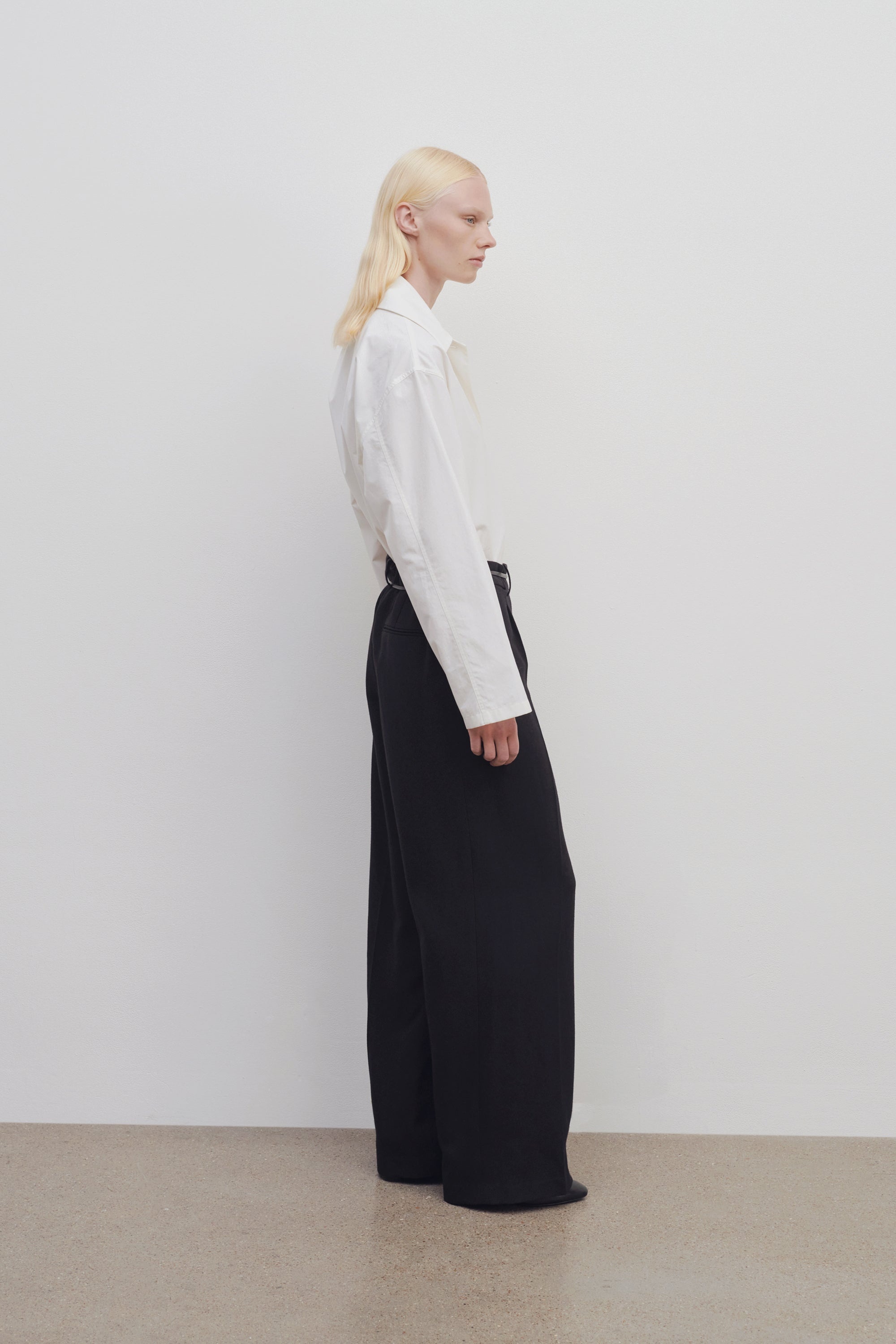 Roan Pant in Viscose and Virgin Wool - 4