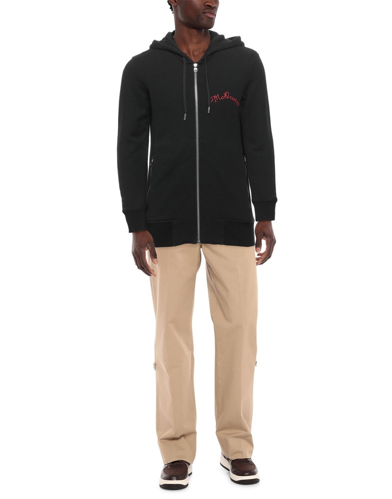 Alexander McQueen Black Men's Hooded Sweatshirt outlook