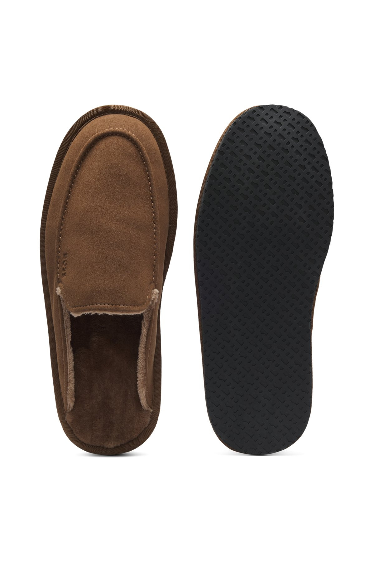 MICROFIBRE SLIPPERS WITH RUBBER SOLE - 4