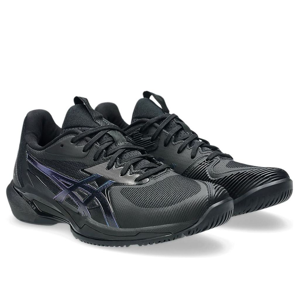 (WMNS) ASICS Solution Speed FF 3 Night Energy 'Black Prism Blue' 1042A304-960 - 3