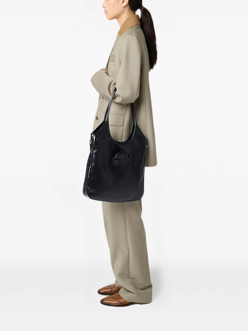 Miu Miu Miu Miu  Ivy Leather Tote Bag outlook