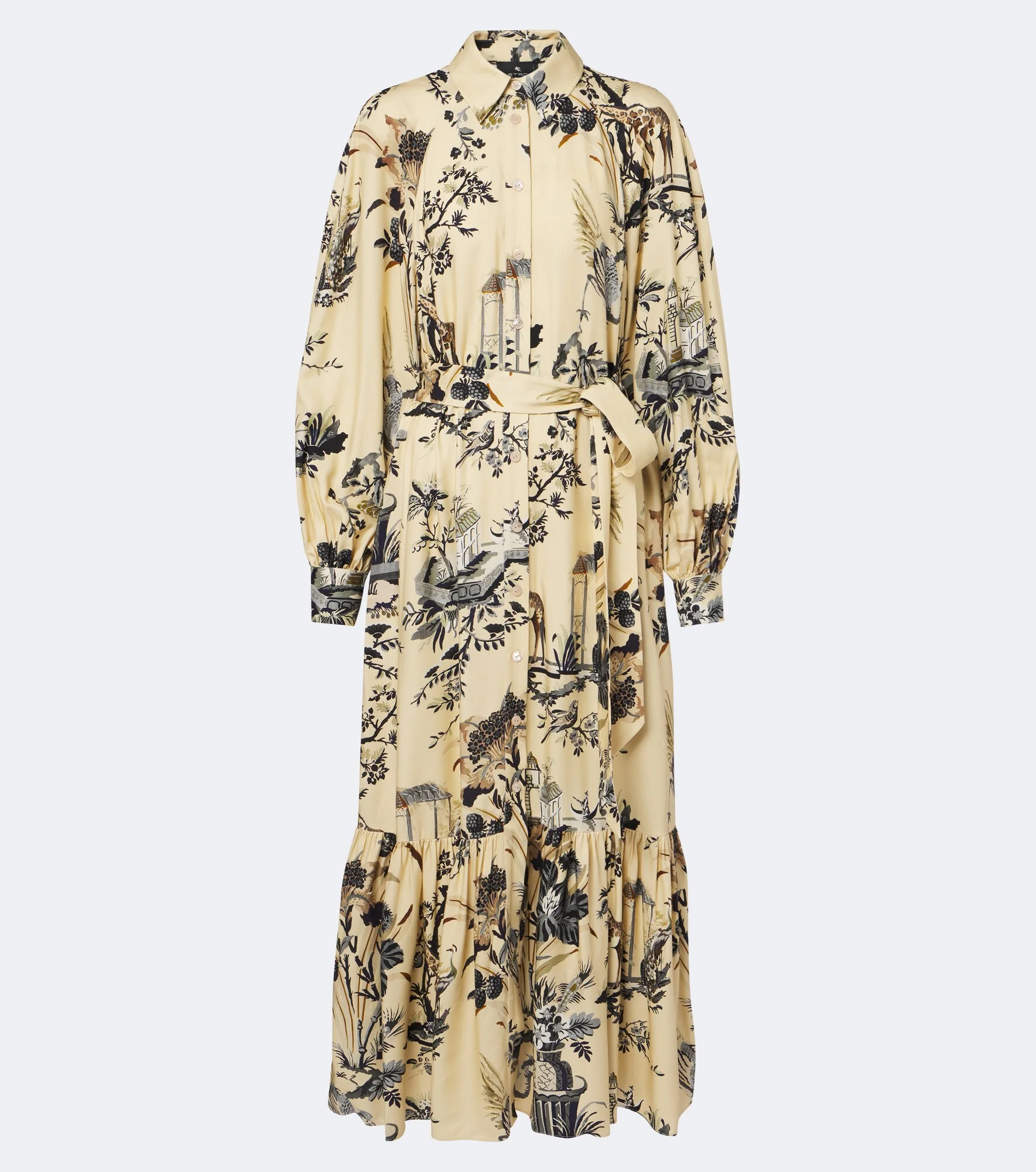 Printed maxi dress - 1