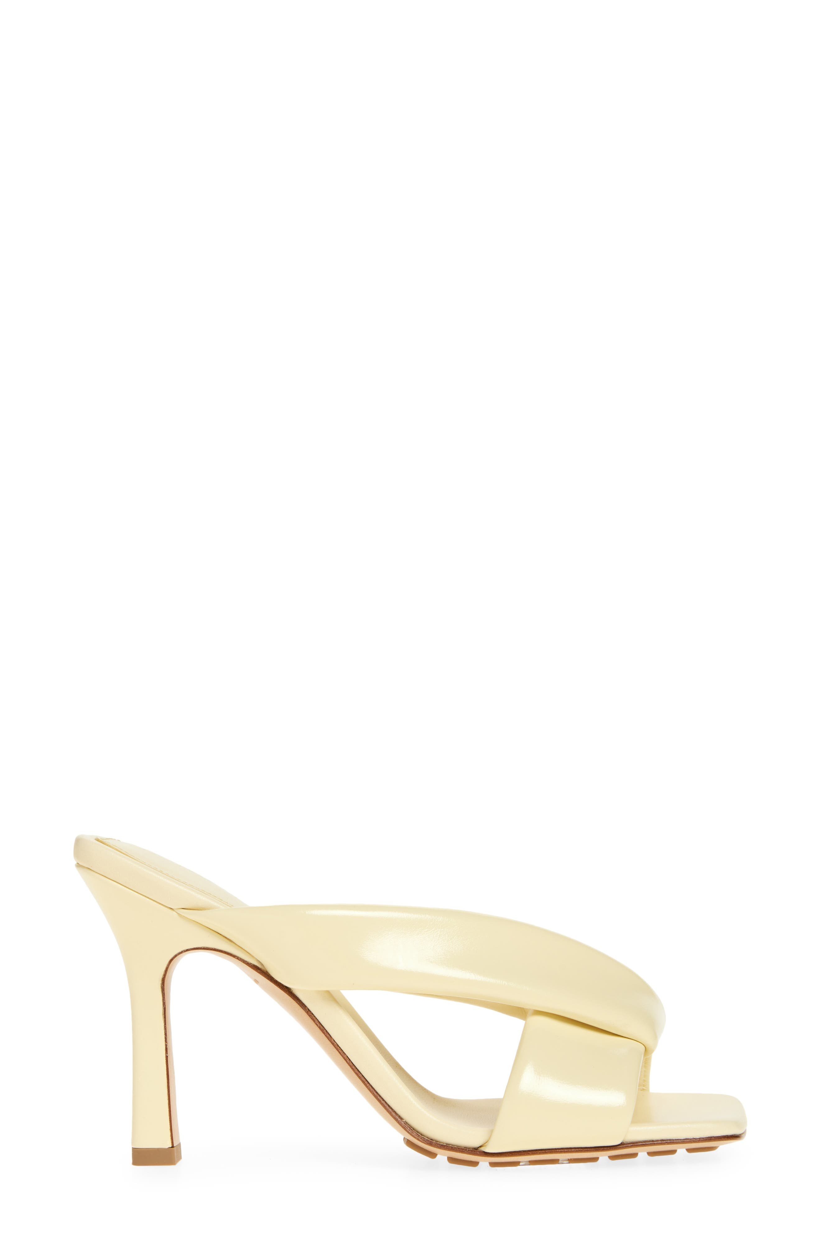 Bottega Veneta Riva Crossover Strap Sandal in Camomile at Nordstrom - 3
