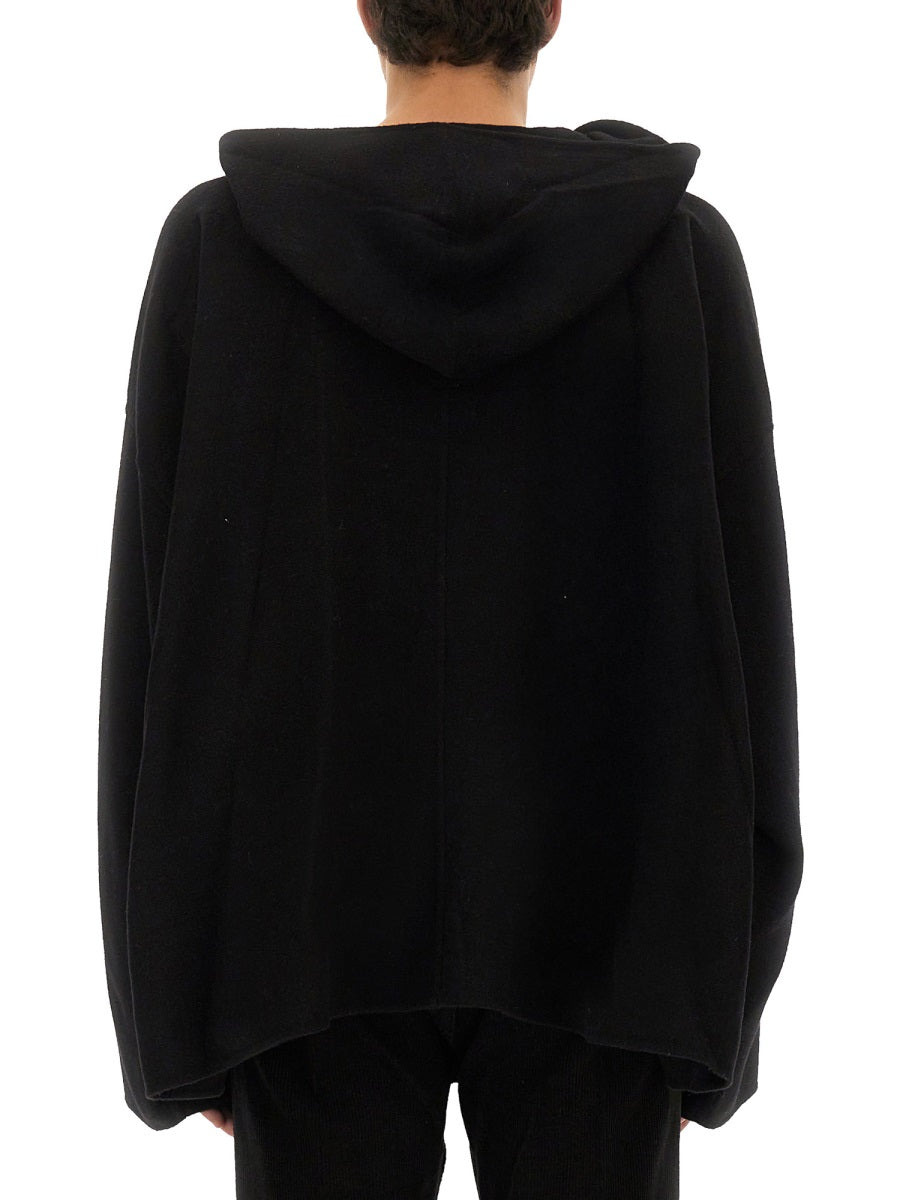 Rick Owens Men Hooded Caftan - 2