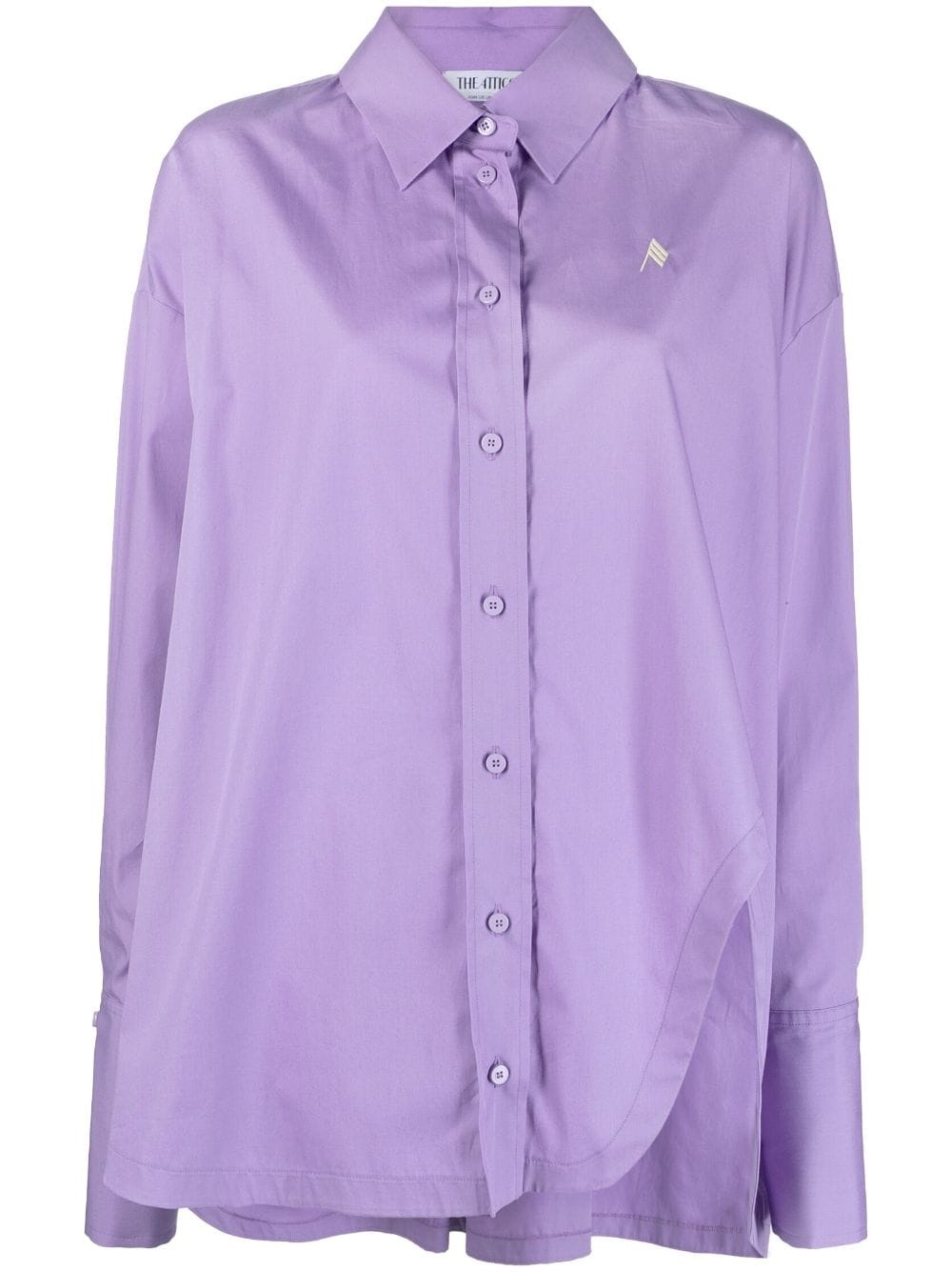 Diana asymmetric cotton shirt - 1