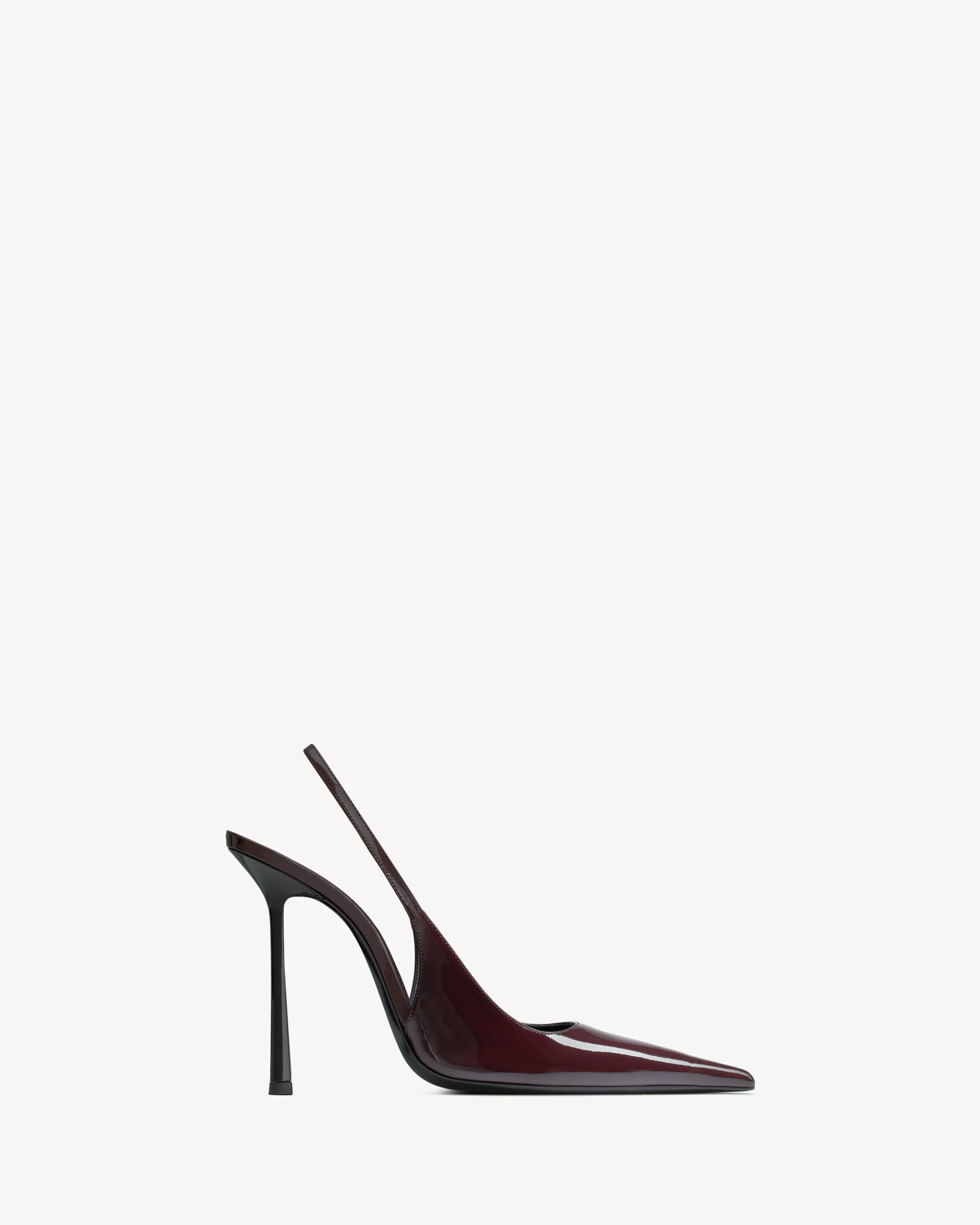 VENDOME SLINGBACK PUMPS IN PATENT LEATHER - 1