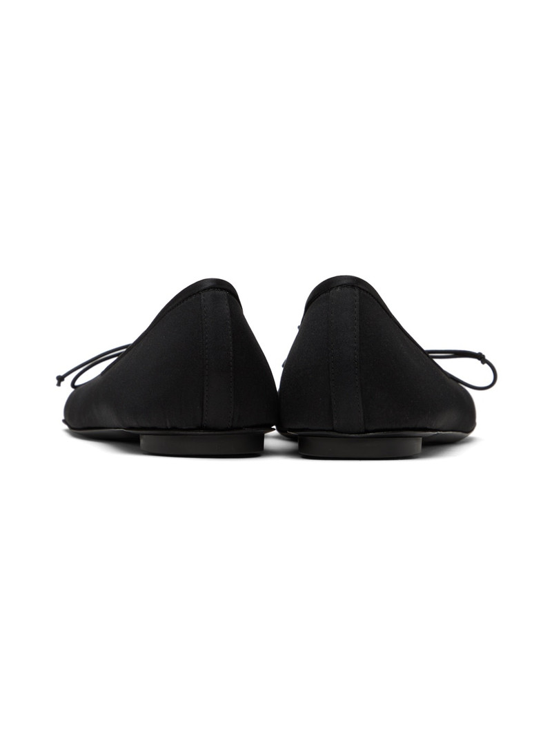 BALENCIAGA Black Anatomic Ballerina Flats outlook