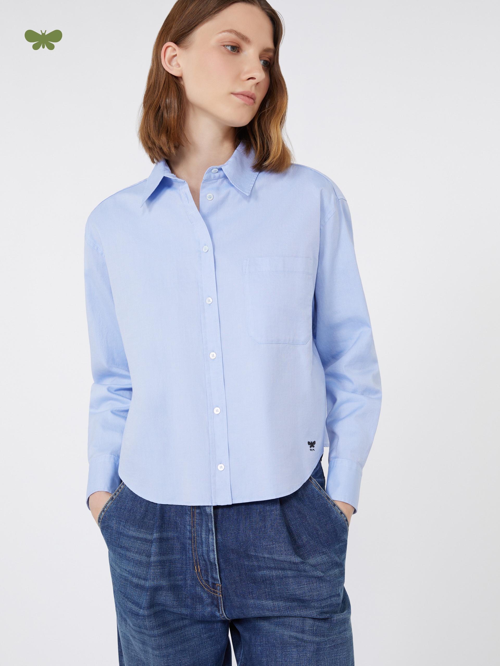 NUORO Cotton Oxford shirt - 5